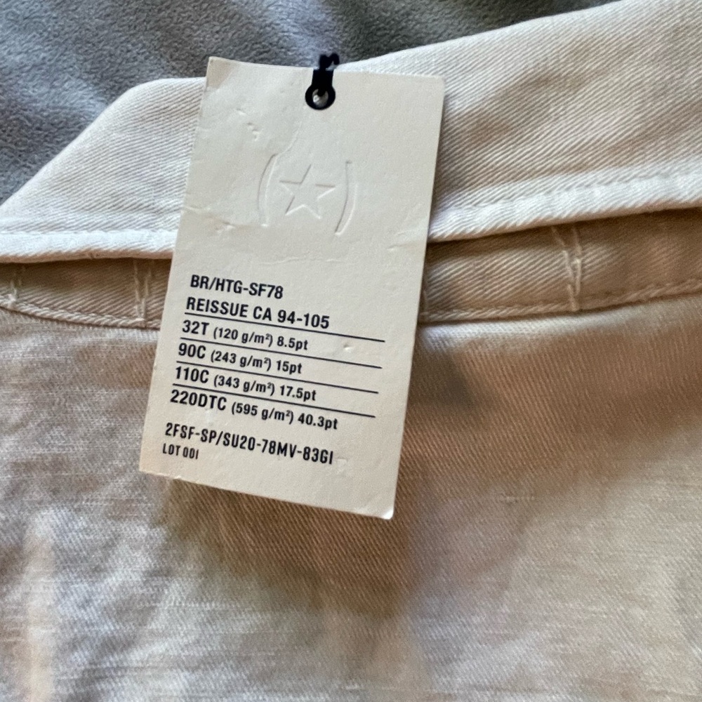 BR/HTG-SF78 off white coat with belt! Size medium. NWT - Picture 5 of 6